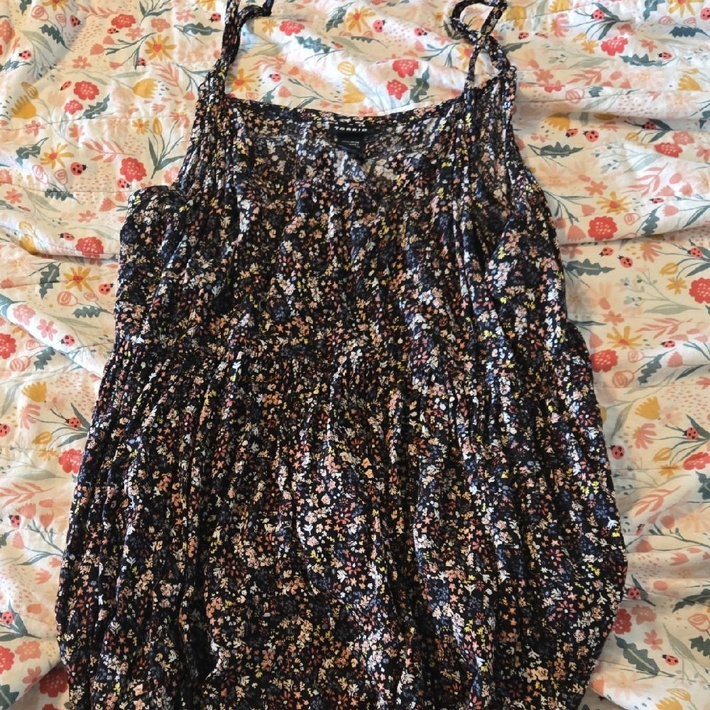 Torrid Multicolor Floral Top